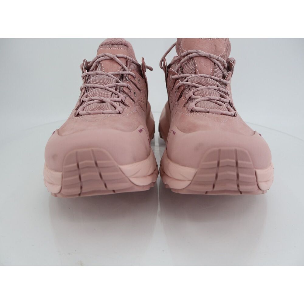 Hoka One One Kaha 2 Low GTX Hiking Shoes Unisex Pink Blush Size Women 13 Leather - Picture 4 of 14